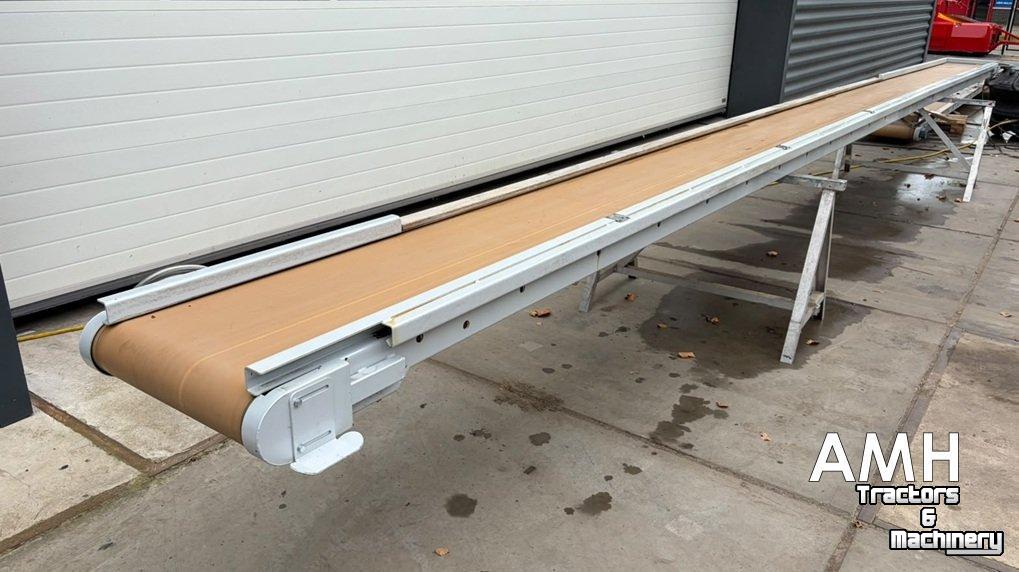 Conveyor  10100X550 TRANSPORTBAND VLAKKE BAND FLAT BELT CONVEYOR BELT FLACHBAND FÖRDERBAND