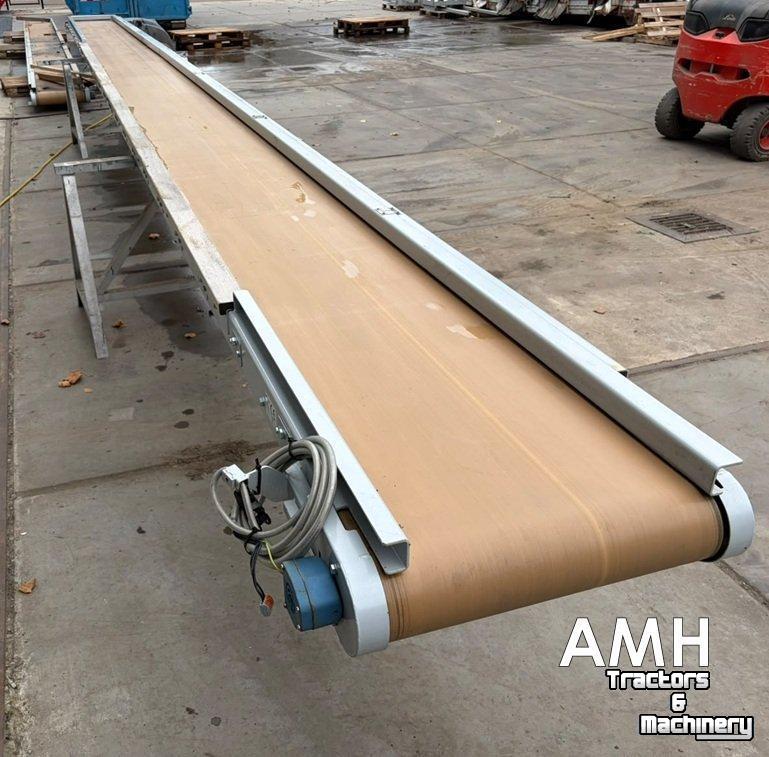 Conveyor  10100X550 TRANSPORTBAND VLAKKE BAND FLAT BELT CONVEYOR BELT FLACHBAND FÖRDERBAND
