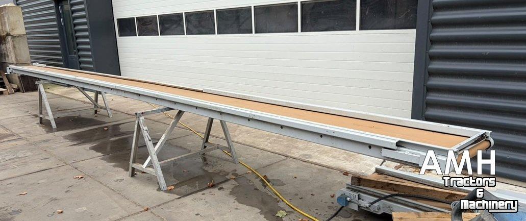 Conveyor  10100X550 TRANSPORTBAND VLAKKE BAND FLAT BELT CONVEYOR BELT FLACHBAND FÖRDERBAND