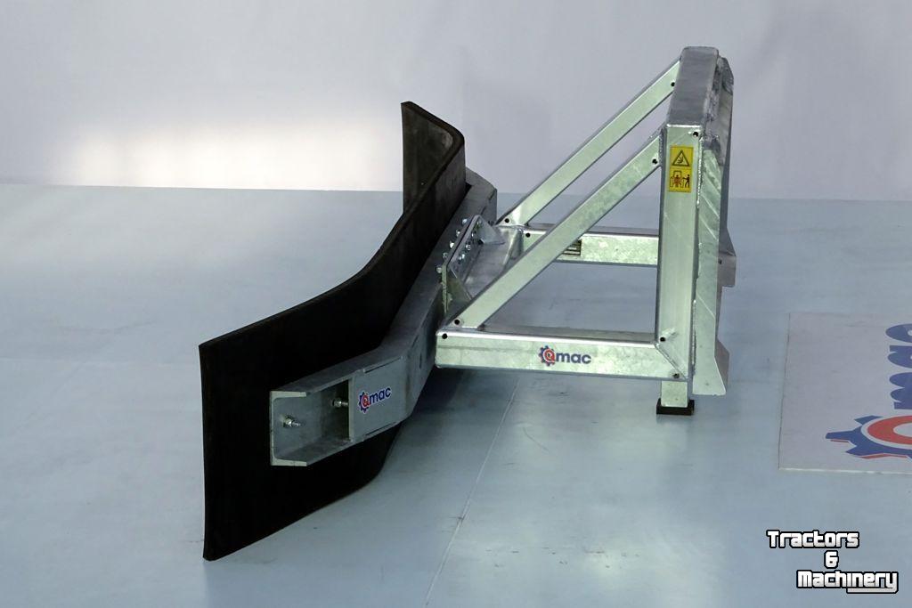 Rubber yard scraper Qmac MODULO 300 VAST BOBCAT BORD
