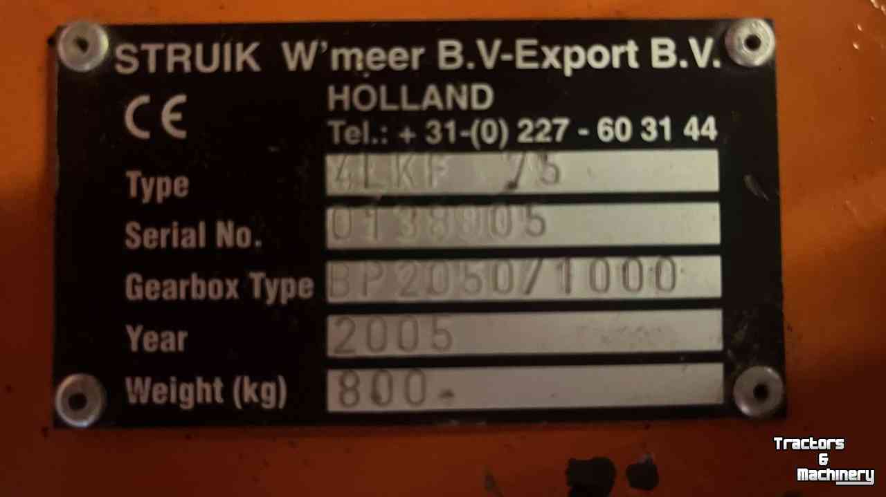 Haulm Topper Struik 4LKF 75 loofklapper