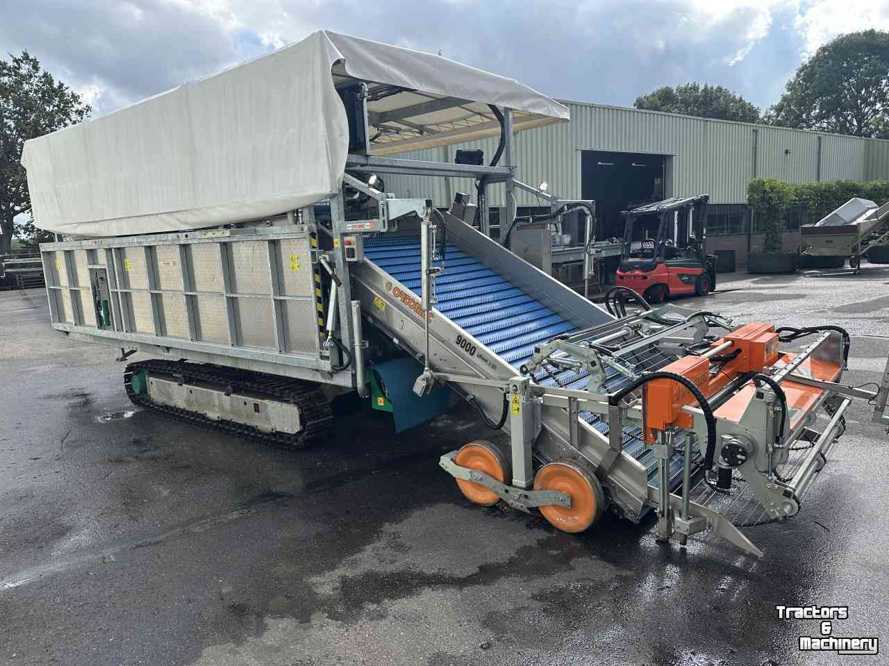 Lettuce harvester Ortomec Herbex 9000 sla-oogstmachine