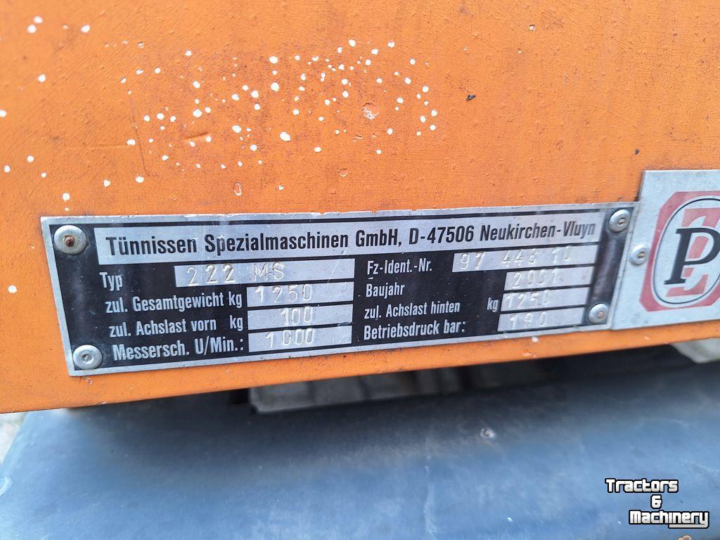 Wood shredder Tunnissen 222 MS