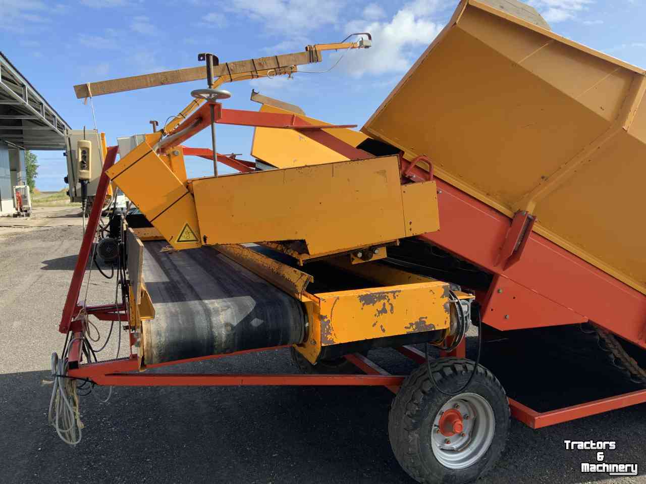 Receiving hopper Climax Profit 2000 stortbak | CSB 2000P