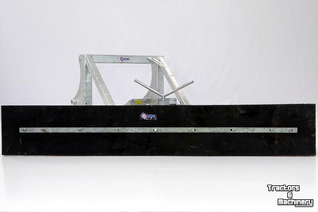 Rubber yard scraper Qmac 300 MECH VERST SCHAEF 823-834