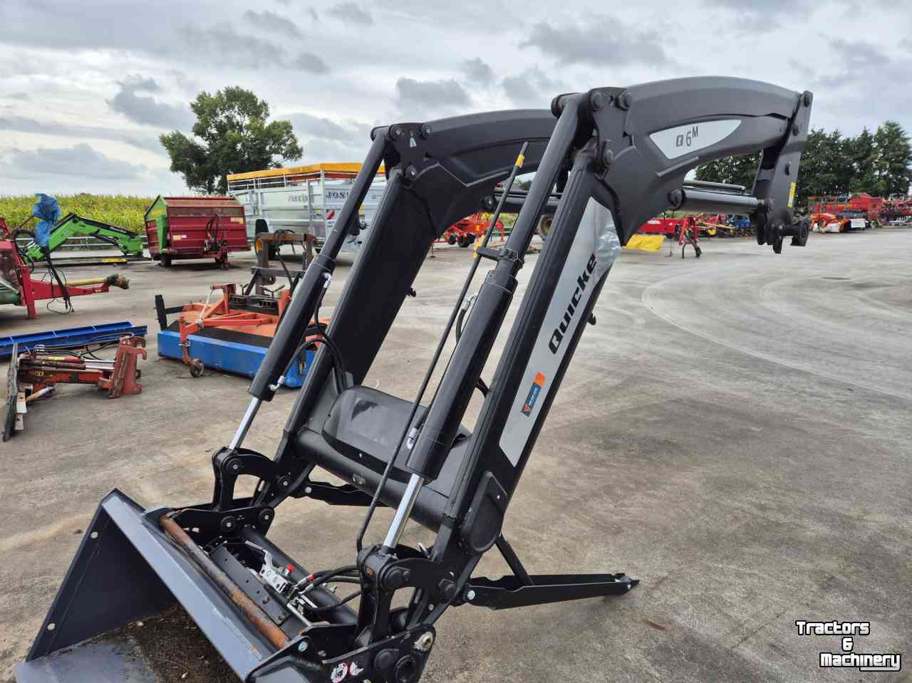 Front-end loader Quicke Q6M voorlader, 1 jaar gebruikt