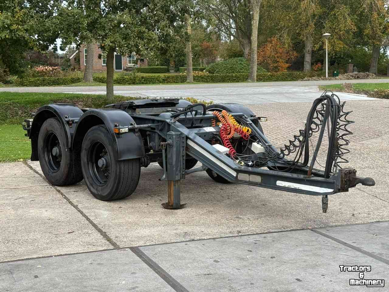 Low loader / Semi trailer Burg Dolly landbouw of snelverkeer Lucht