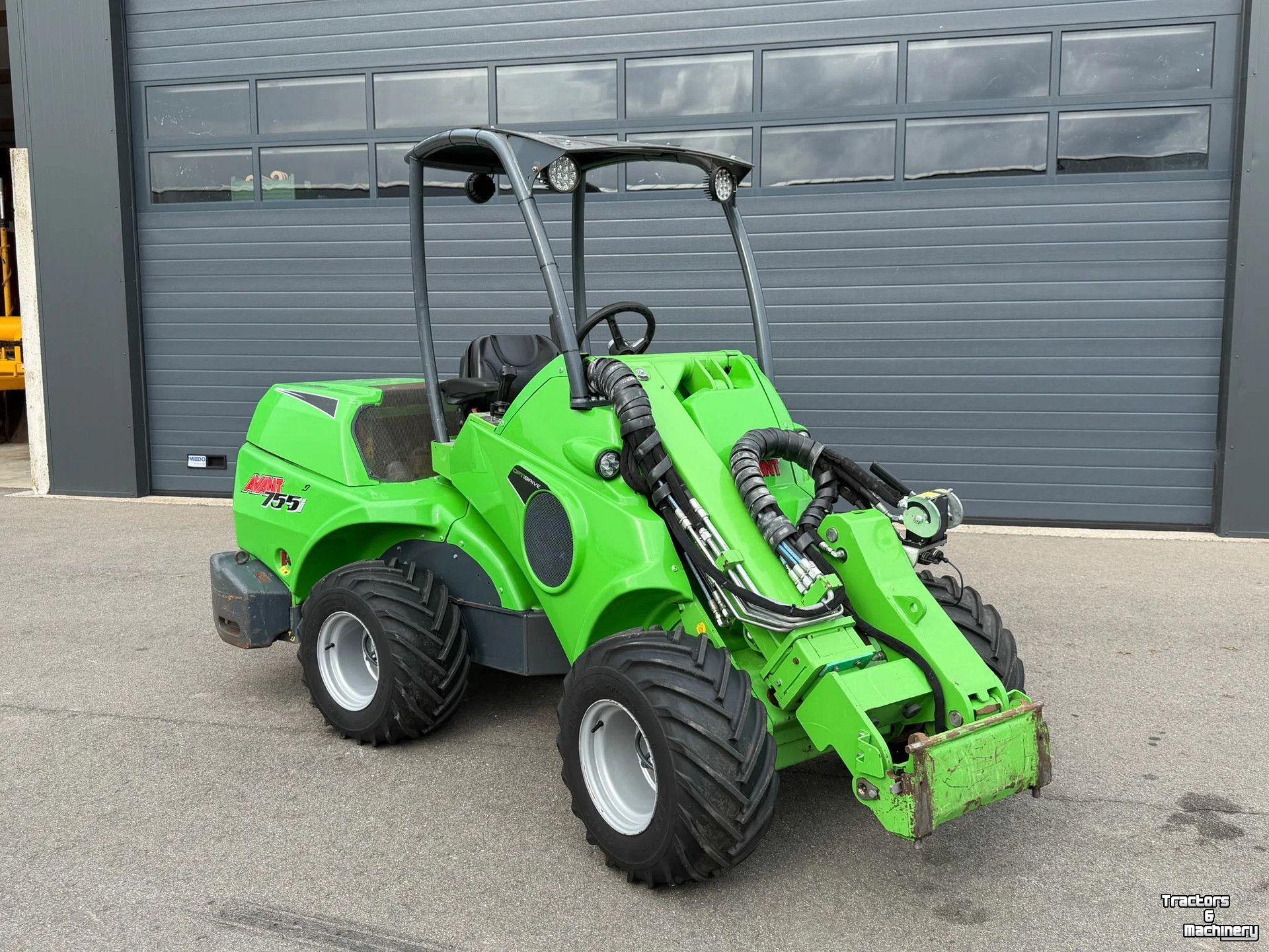 Wheelloader Avant 755i TDL Mini-lader