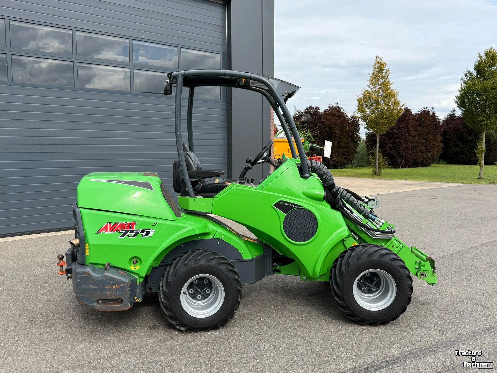Wheelloader Avant 755i TDL Mini-lader