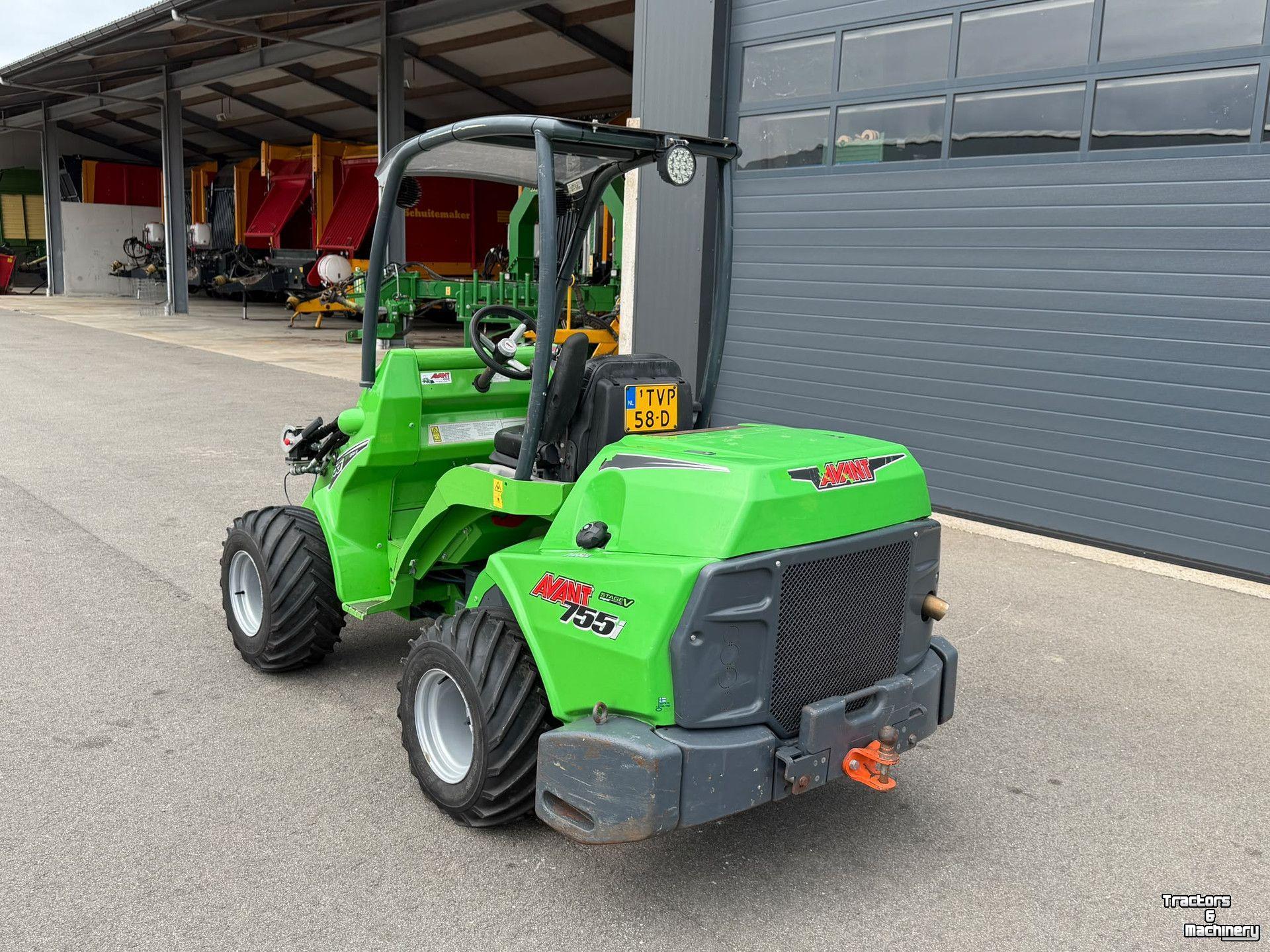 Wheelloader Avant 755i TDL Mini-lader