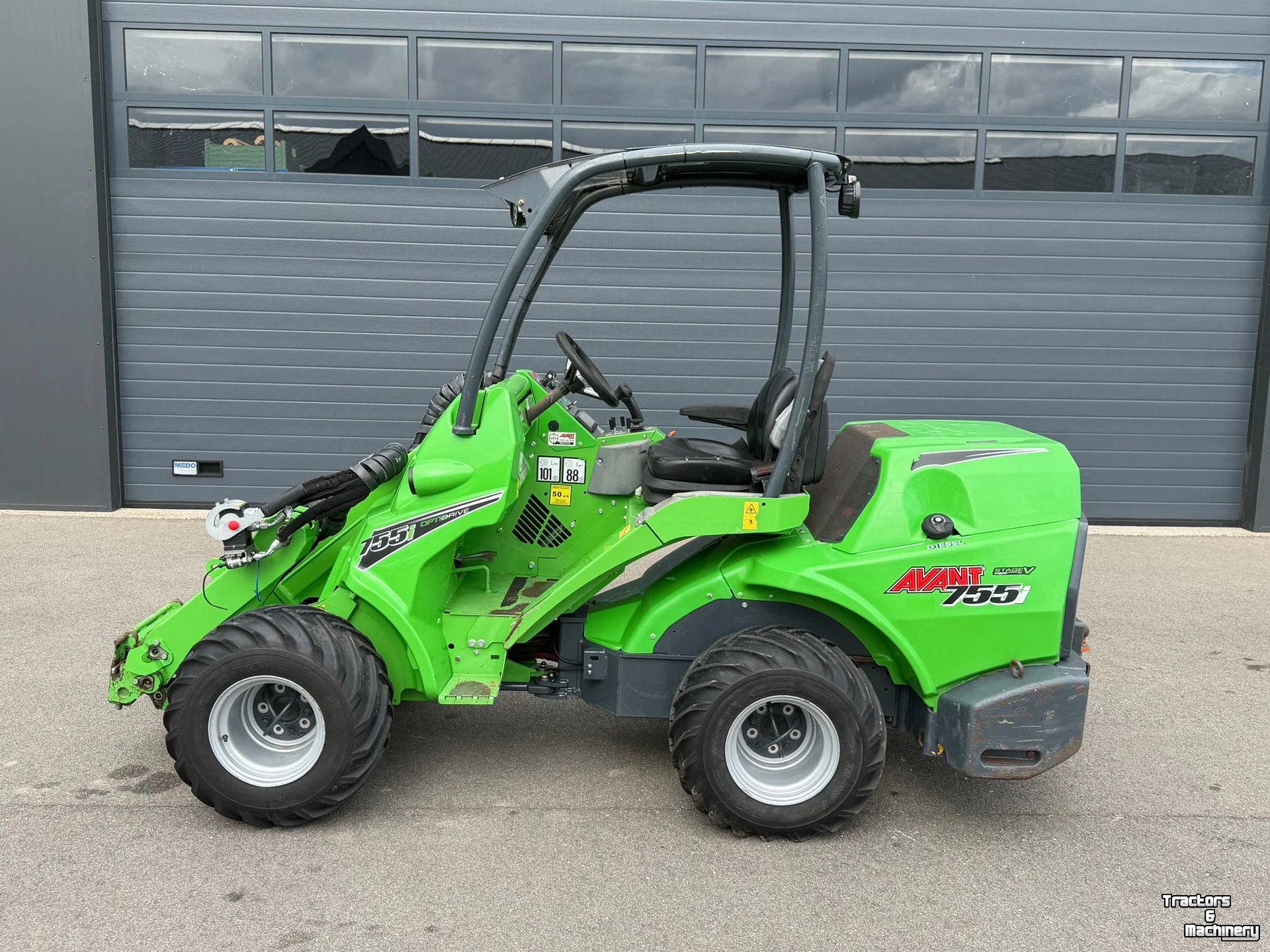 Wheelloader Avant 755i TDL Mini-lader