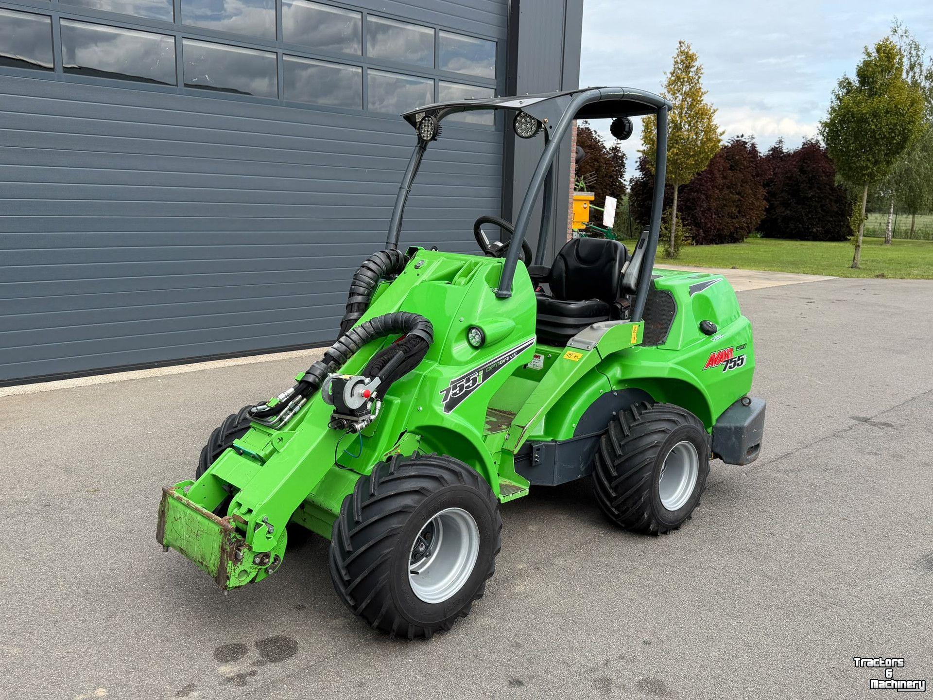 Wheelloader Avant 755i TDL Mini-lader