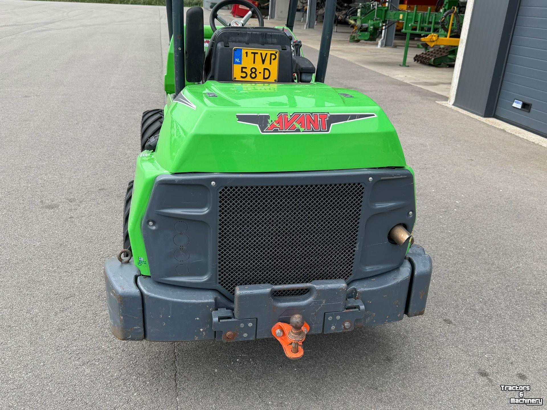 Wheelloader Avant 755i TDL Mini-lader