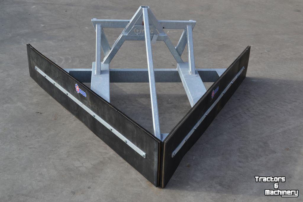 Rubber yard scraper Qmac V-SCHUIF 250 ACCORD +  EURO