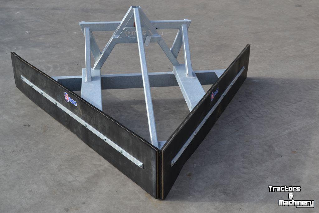 Rubber yard scraper Qmac V-SCHUIF 250 ACCORD +  EURO