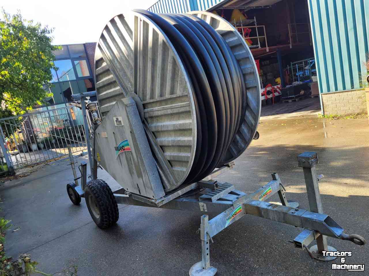 Irrigation hose reel Irriland Beregeningshaspel Irriland silver 75-300