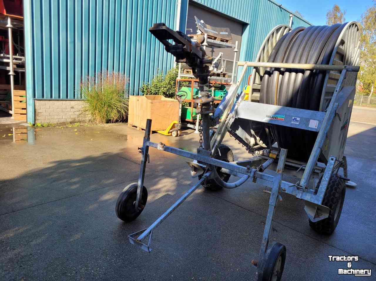 Irrigation hose reel Irriland Beregeningshaspel Irriland silver 75-300