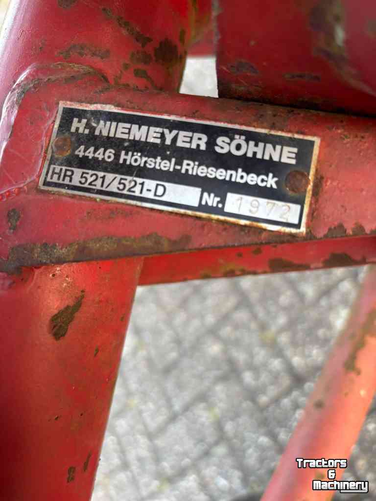 Tedder Niemeyer HR501-D 4 elements schudder