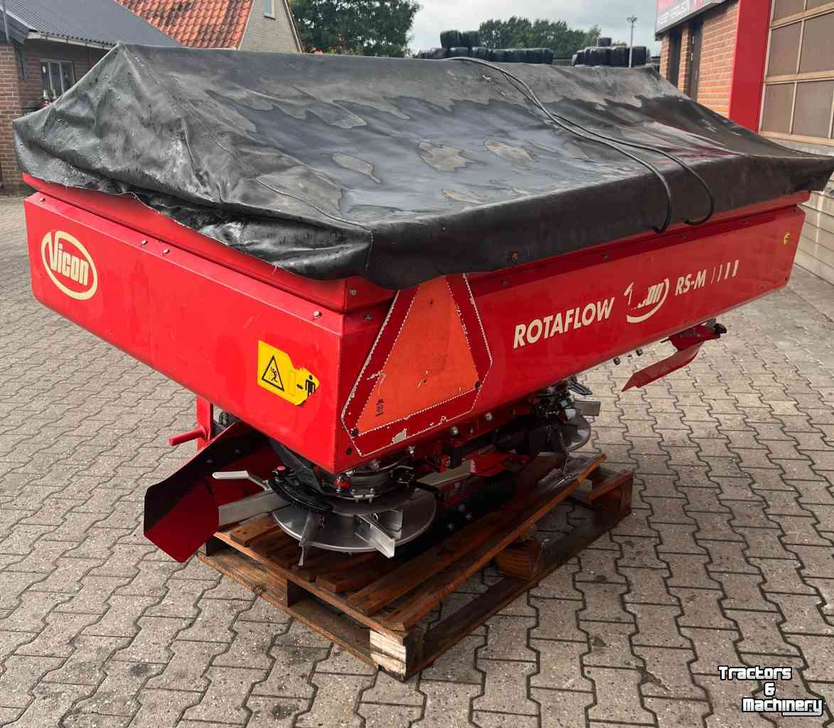 Fertilizer spreader Vicon RS-M Rotaflow Kunstmeststrooier mestverwerking