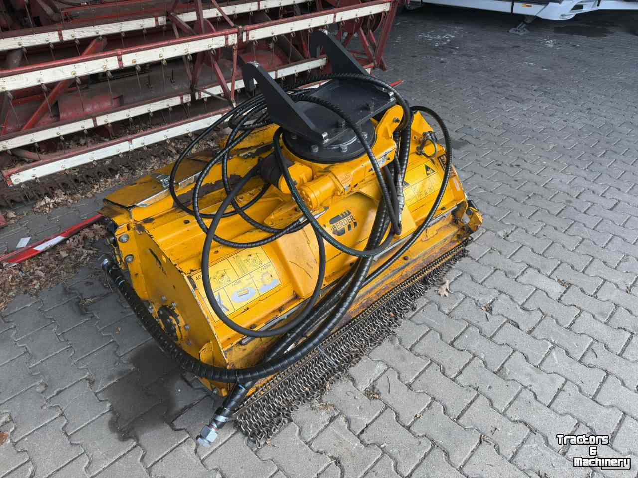 Flail mower Herder KMUQ 130 vijzelbak klepelmaaier
