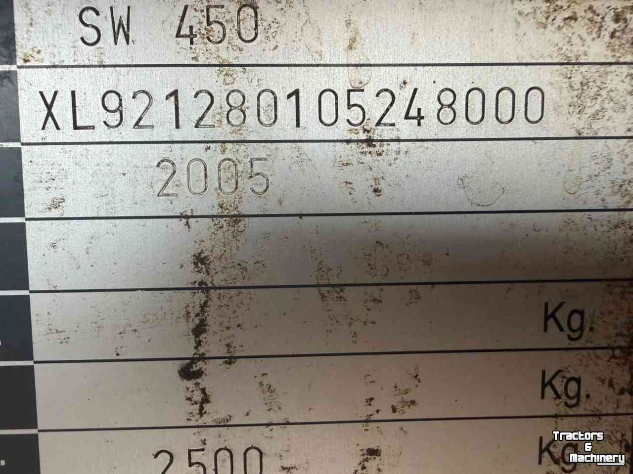 Silage wagon Veenhuis SW450
