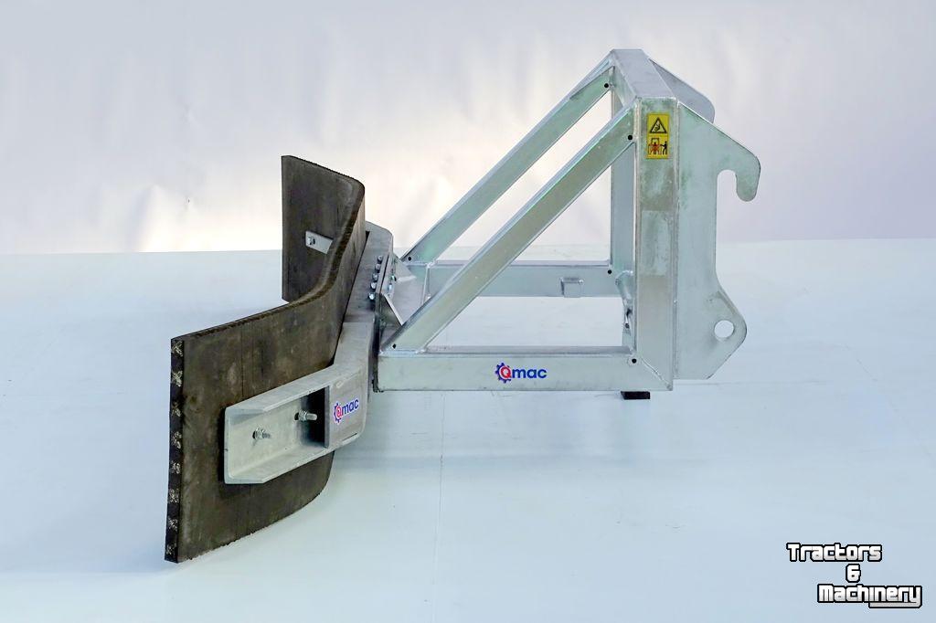 Rubber yard scraper Qmac 300 SCHUIF VAST ATLAS 65 T/M 85