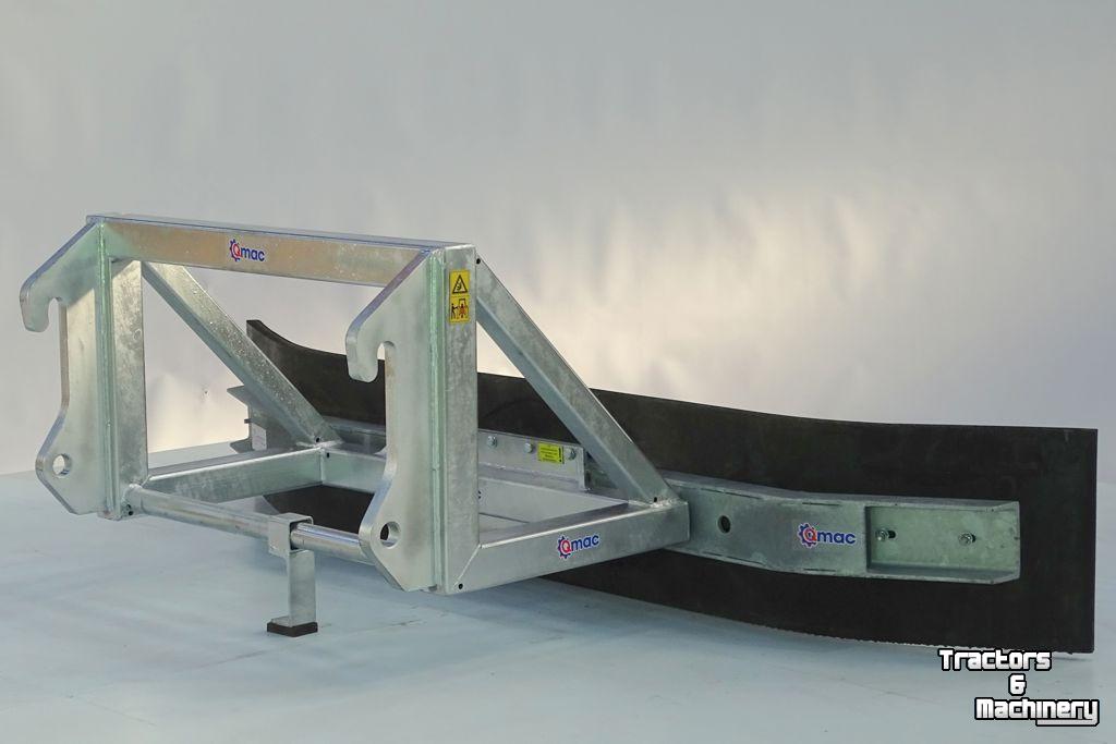 Rubber yard scraper Qmac 300 SCHUIF VAST ATLAS 65 T/M 85