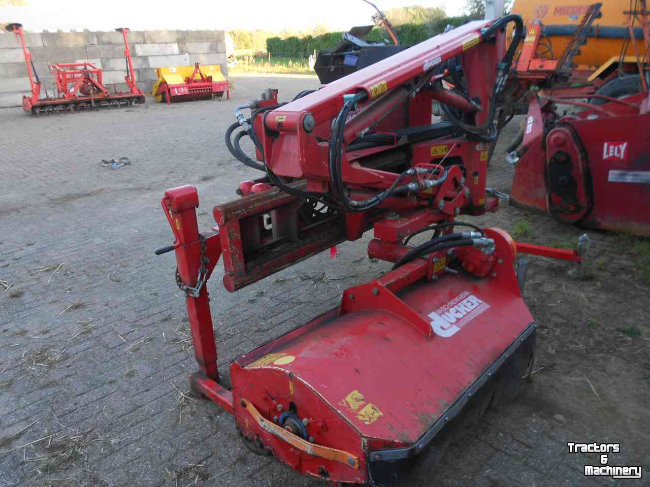 Flail mower Ducker frontuitvoering unimog