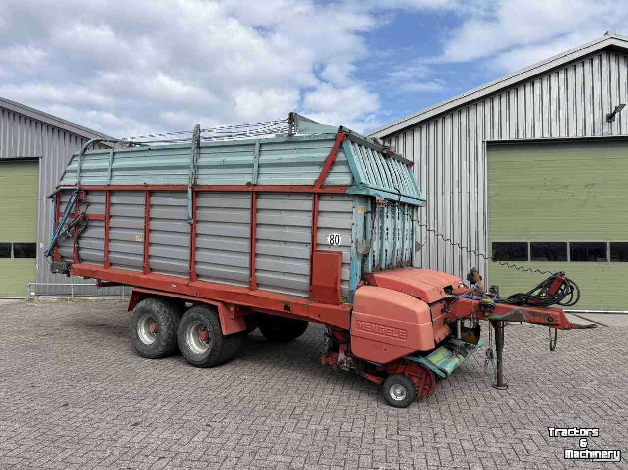 Self-loading wagon Mengele Rotant 745
