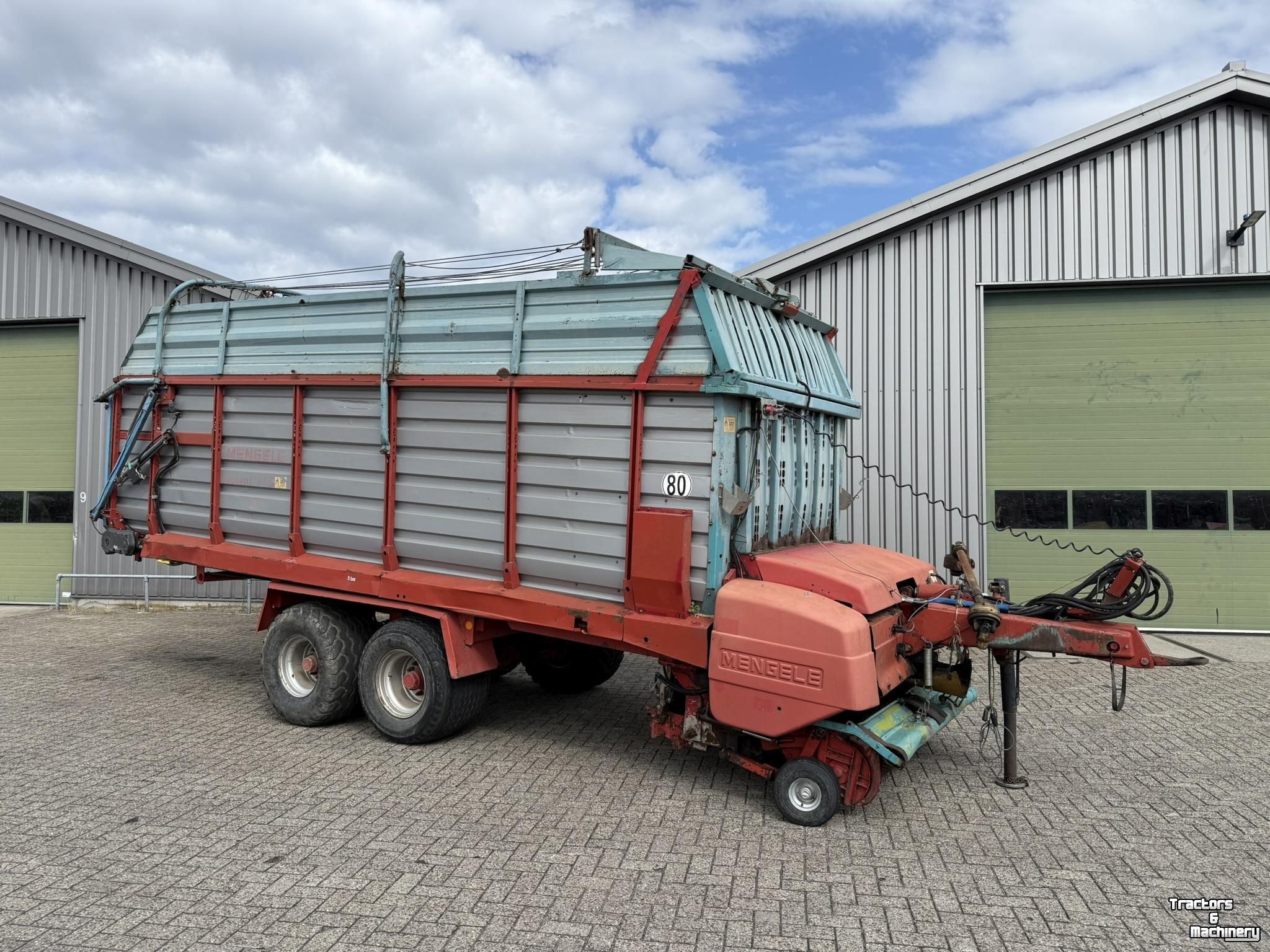 Self-loading wagon Mengele Rotant 745 bj1997