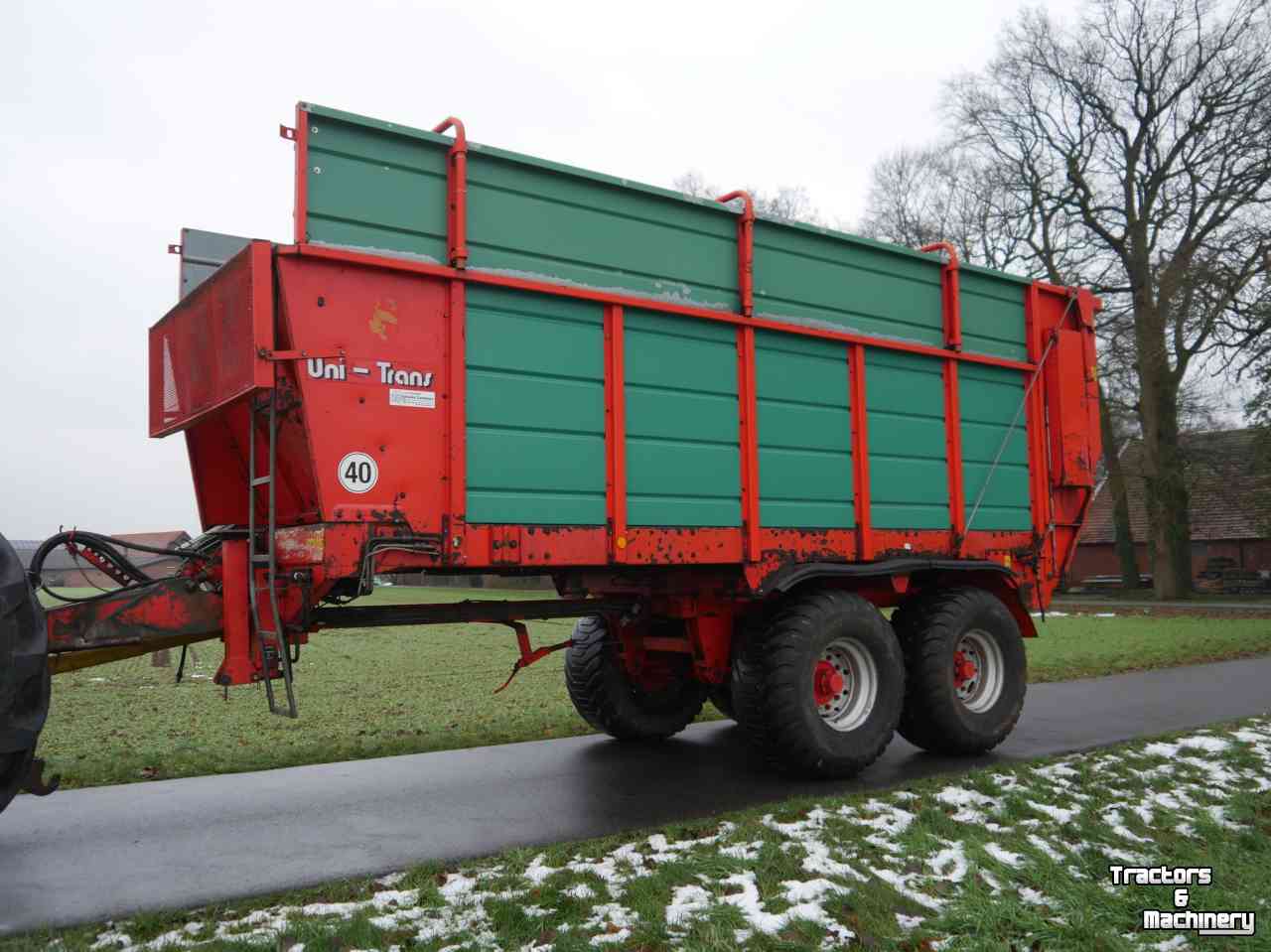Self-loading wagon Kemper Unitrans 18000