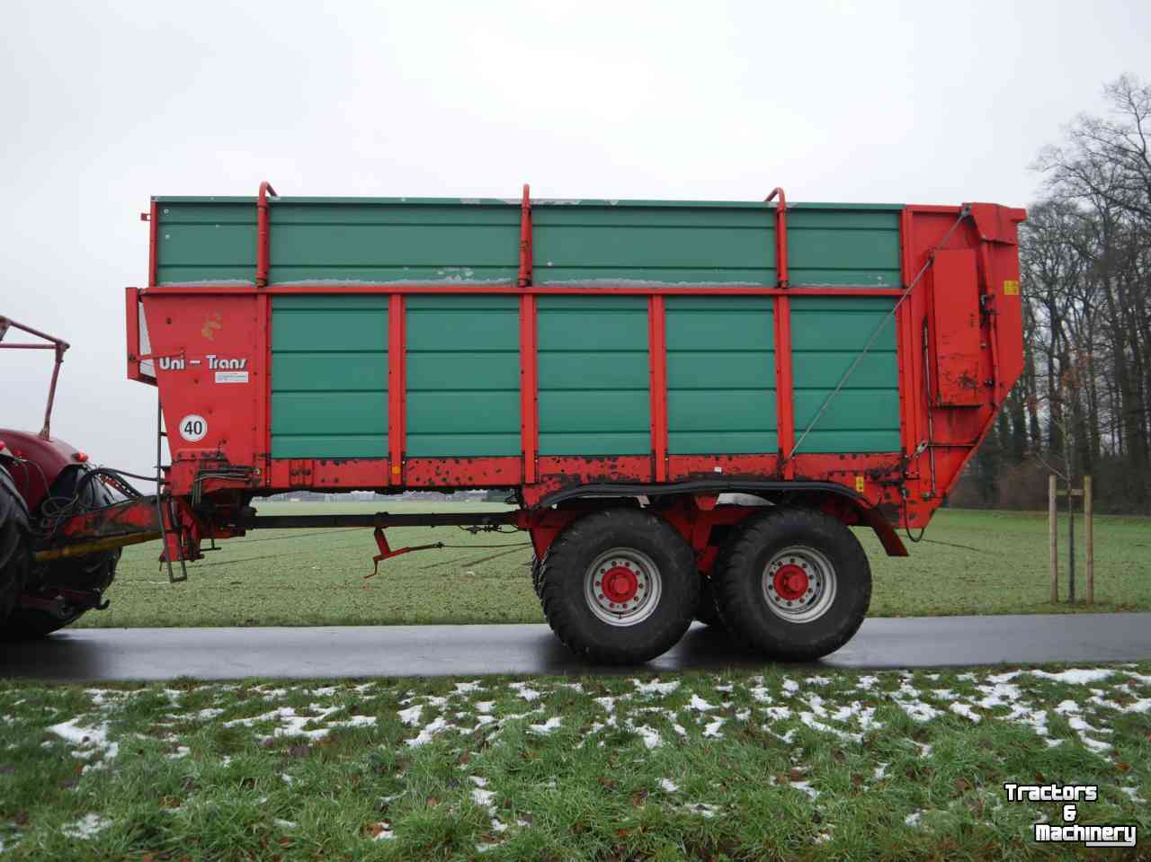 Self-loading wagon Kemper Unitrans 18000