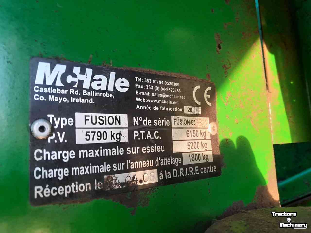 Balers McHale Fusion 2