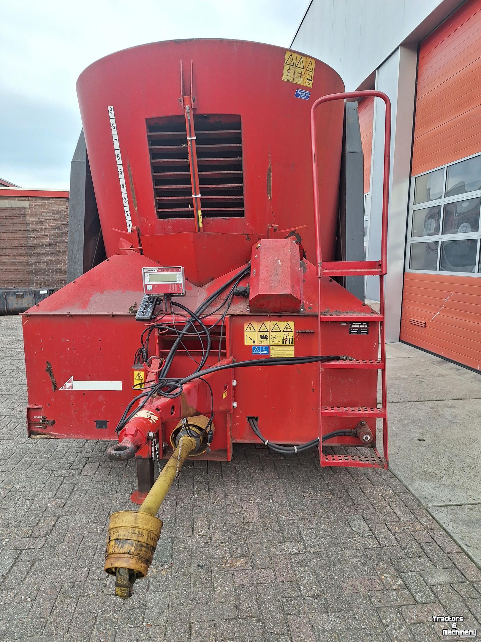 Feed mixer Trioliet TRIOLIET Triomix S!-1200 voermengwagen