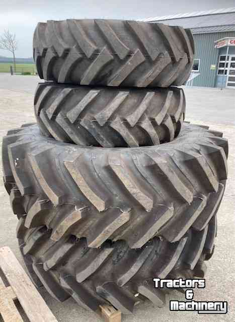 Wheels, Tyres, Rims & Dual spacers Continental 360/80-20    14.5/75-20