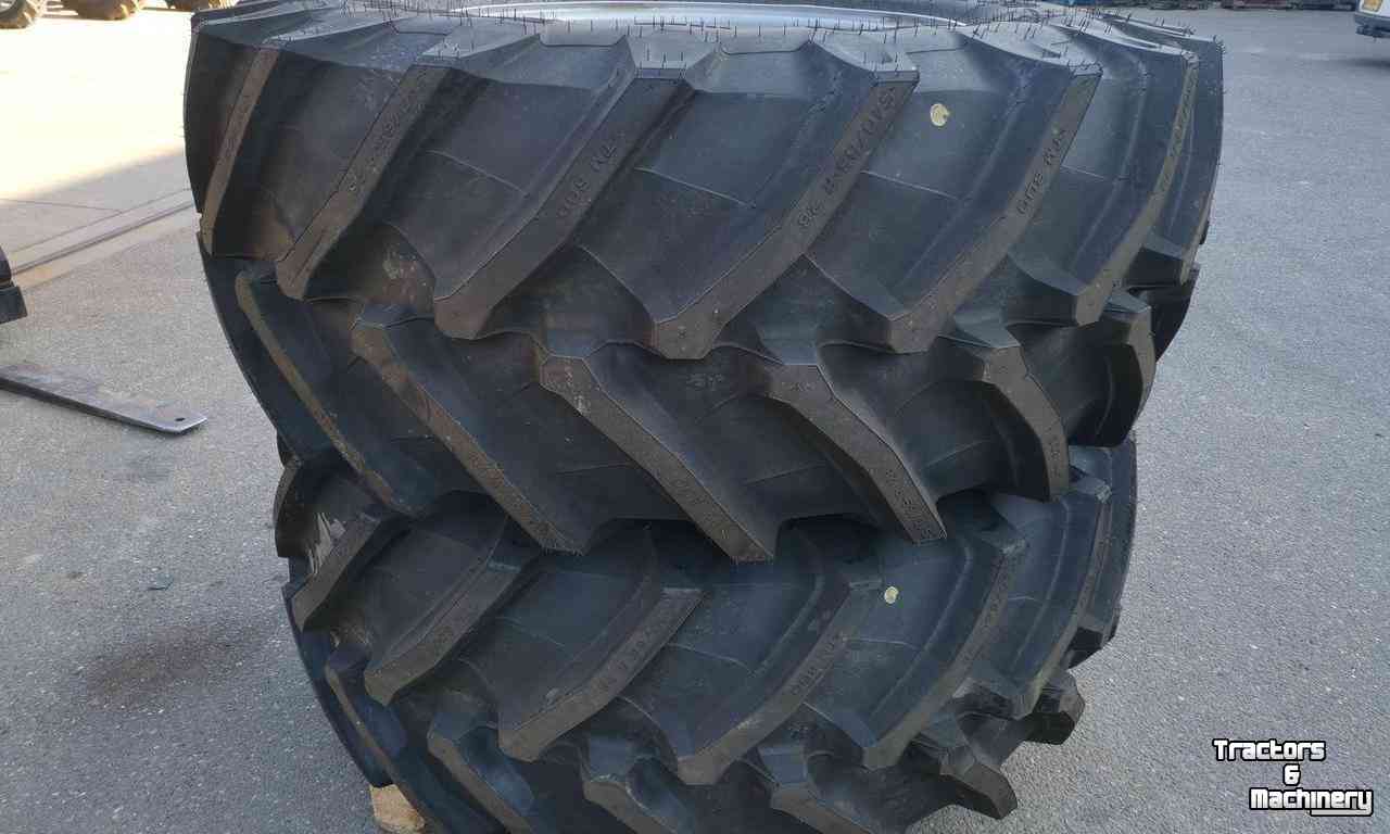 Wheels, Tyres, Rims & Dual spacers Trelleborg 540/65R28 99%