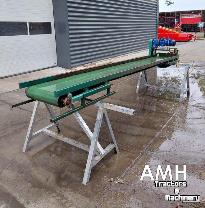 Conveyor  3740X495 TRANSPORTBAND VLAKKE BAND FLAT BELT CONVEYOR BELT FLACHBAND FÖRDERBAND