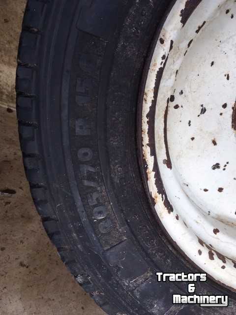 Wheels, Tyres, Rims & Dual spacers  205/70R15