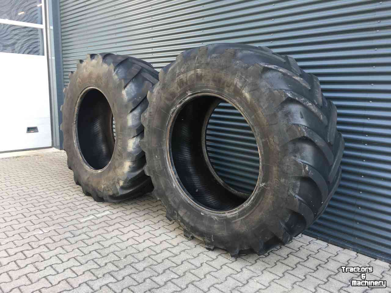 Wheels, Tyres, Rims & Dual spacers Michelin 710/70R42