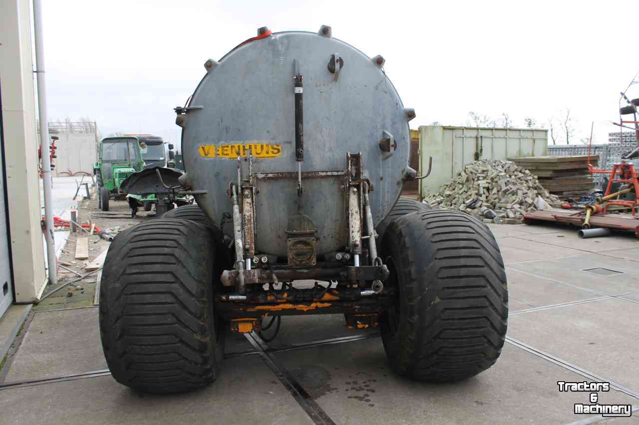 Slurry tank Veenhuis 6000 liter tandemas mesttank giertank vacuumtank waterwagen