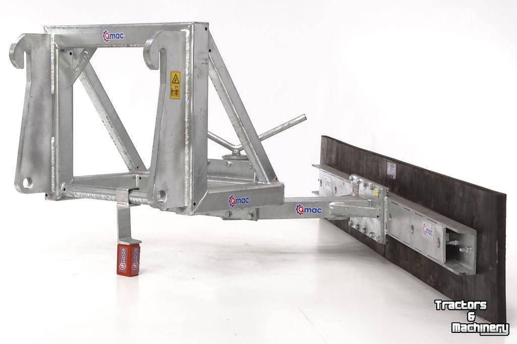Rubber yard scraper Qmac 270 MECH SCHUIN ZETTELMEYER 402