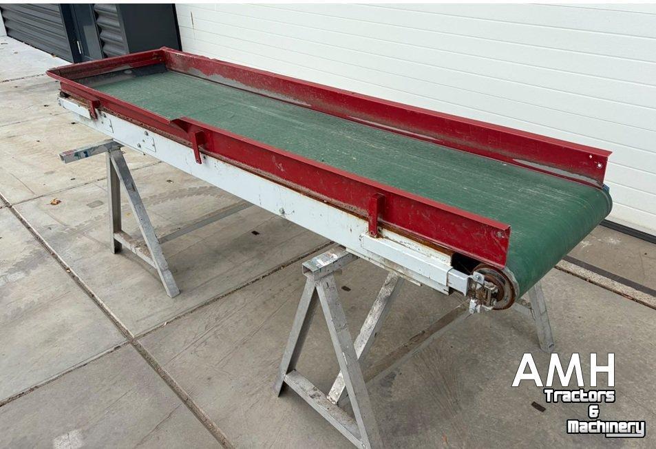 Conveyor  2750X650 TRANSPORTBAND VLAKKE BAND FLAT BELT CONVEYOR BELT FLACHBAND FÖRDERBAND