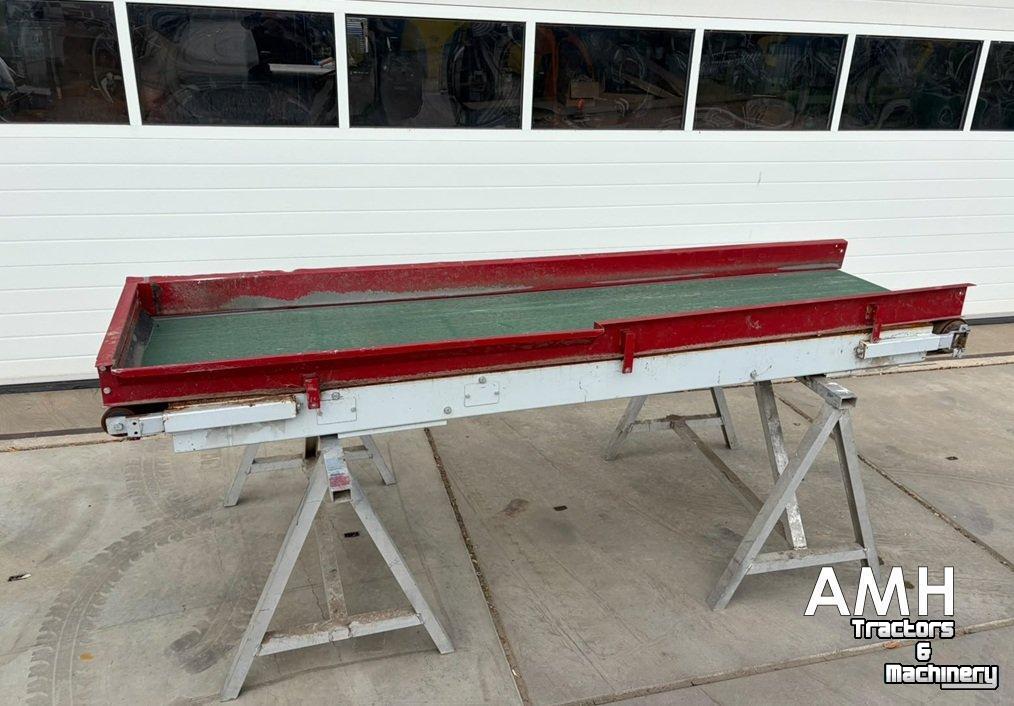 Conveyor  2750X650 TRANSPORTBAND VLAKKE BAND FLAT BELT CONVEYOR BELT FLACHBAND FÖRDERBAND