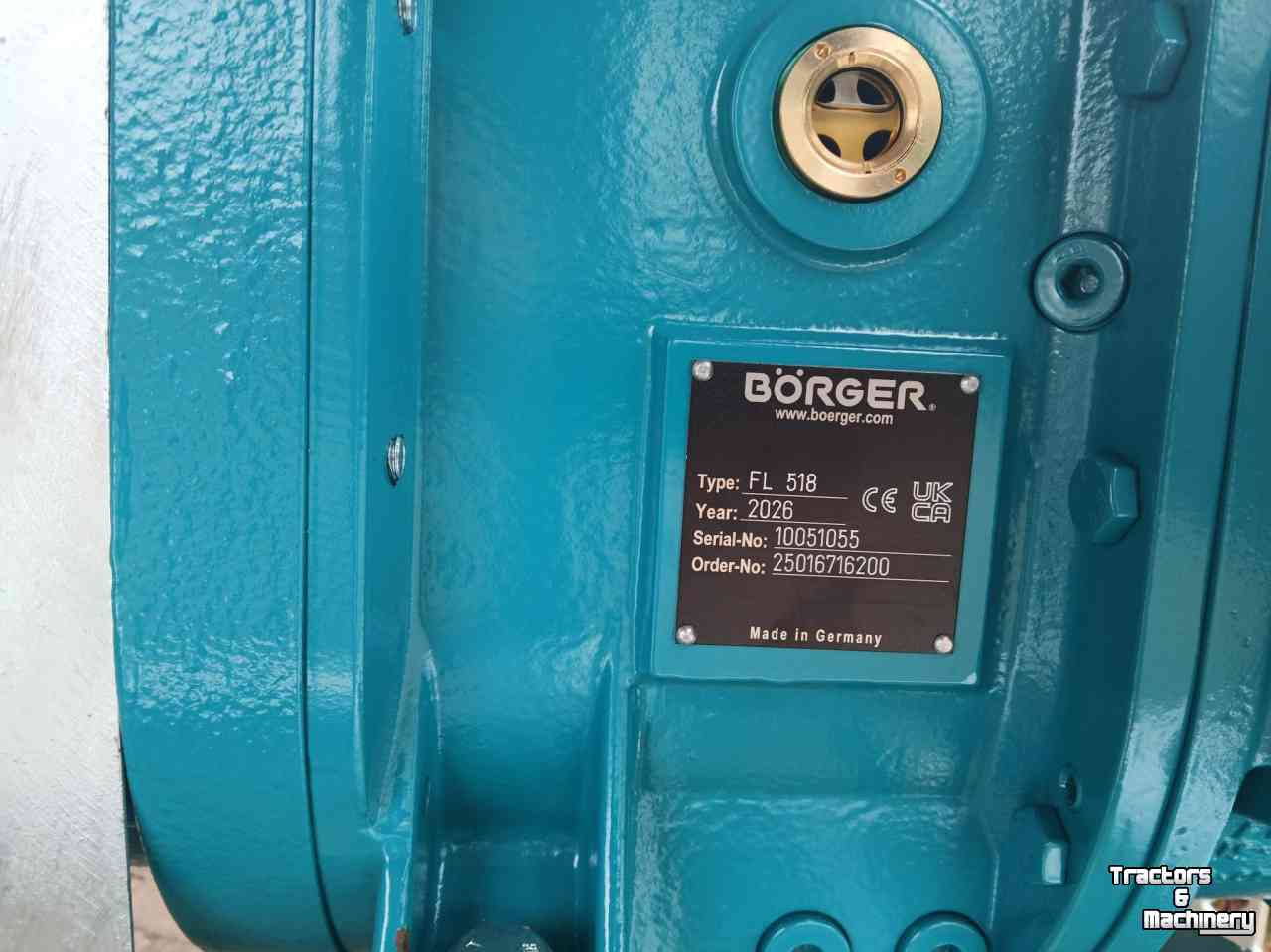 Manure pump Börger FL 518