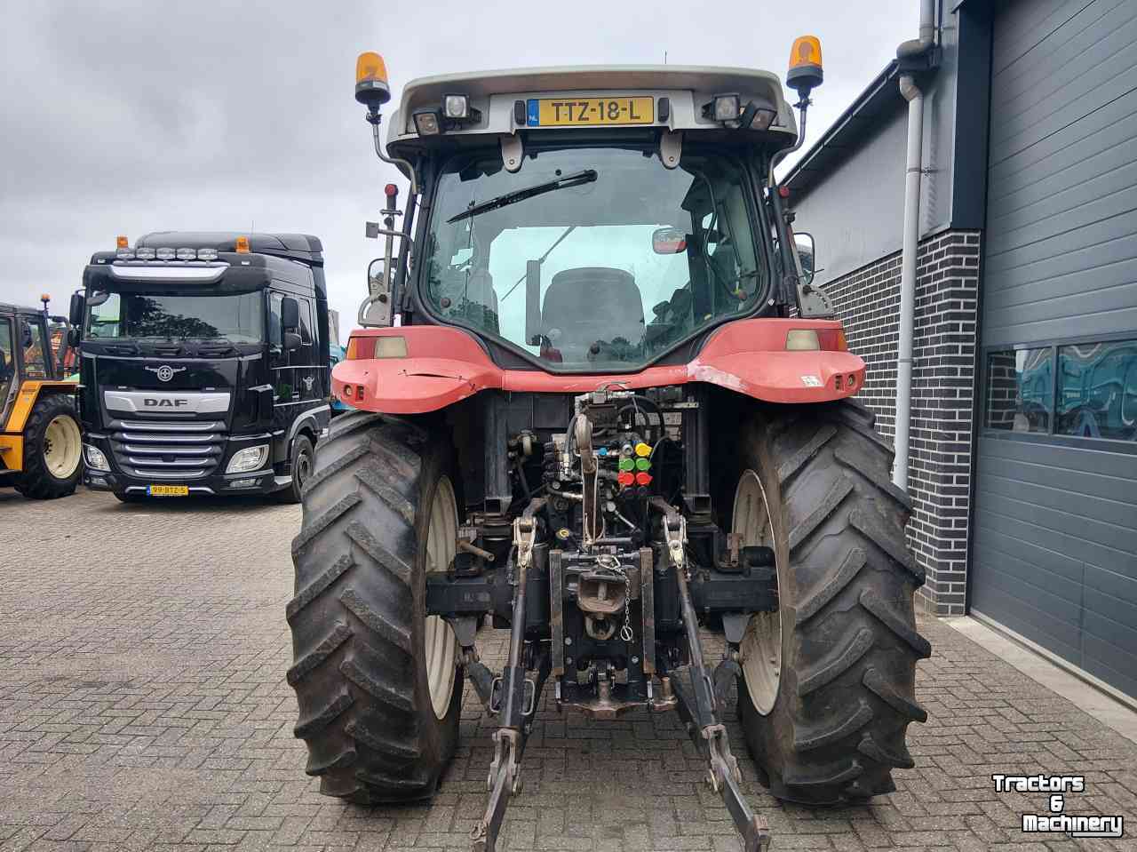 Tractor Steyr 4115 Profi  Fronthef PTO en Kruipversnelling