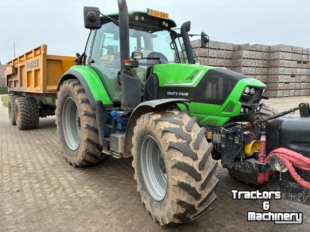 Tractor Fendt 412 tms + frontlader
