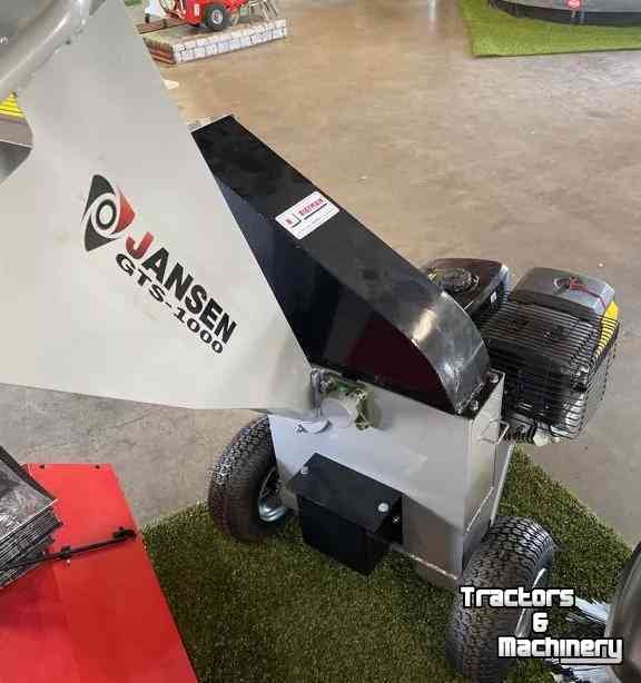 Wood shredder Jansen GTS-1000 Takkenhakselaar / Houthakselaar