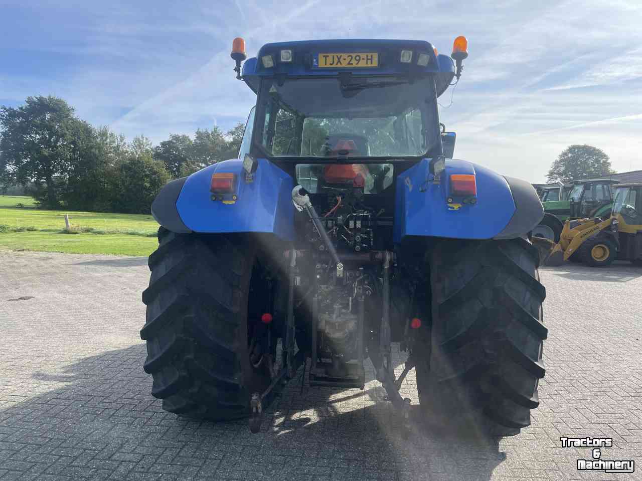 Tractor New Holland TVT 190 Vario airco fronthef + frontpto