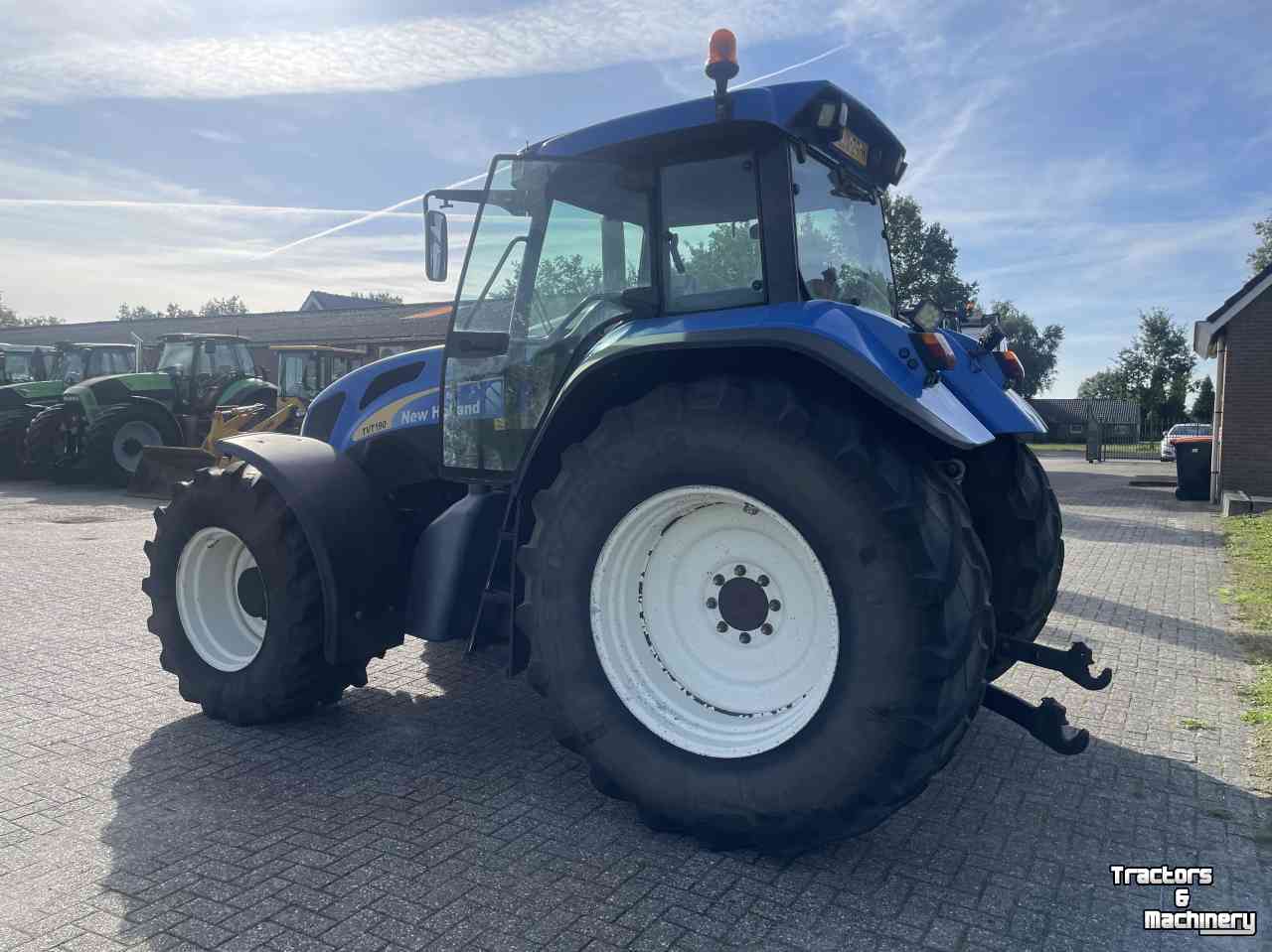 Tractor New Holland TVT 190 Vario airco fronthef + frontpto