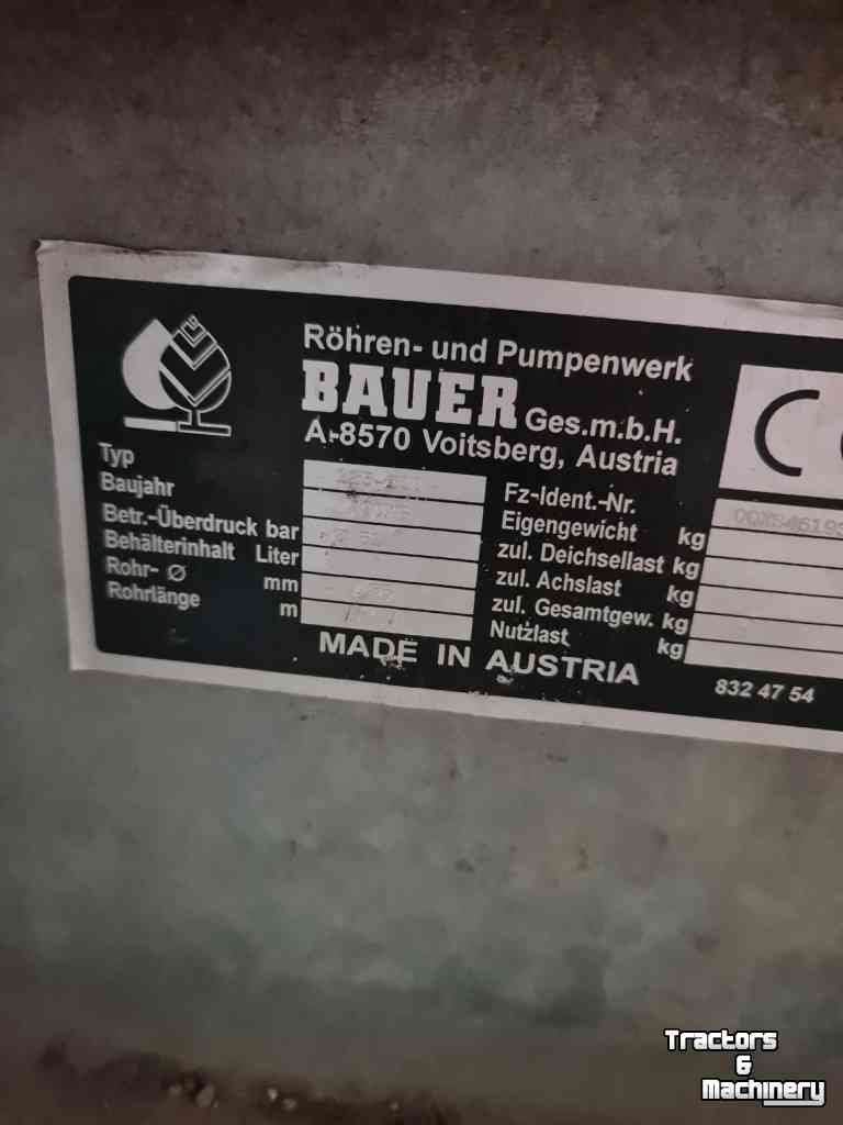 Irrigation hose reel Bauer E51 125-500 Beregeningshaspel